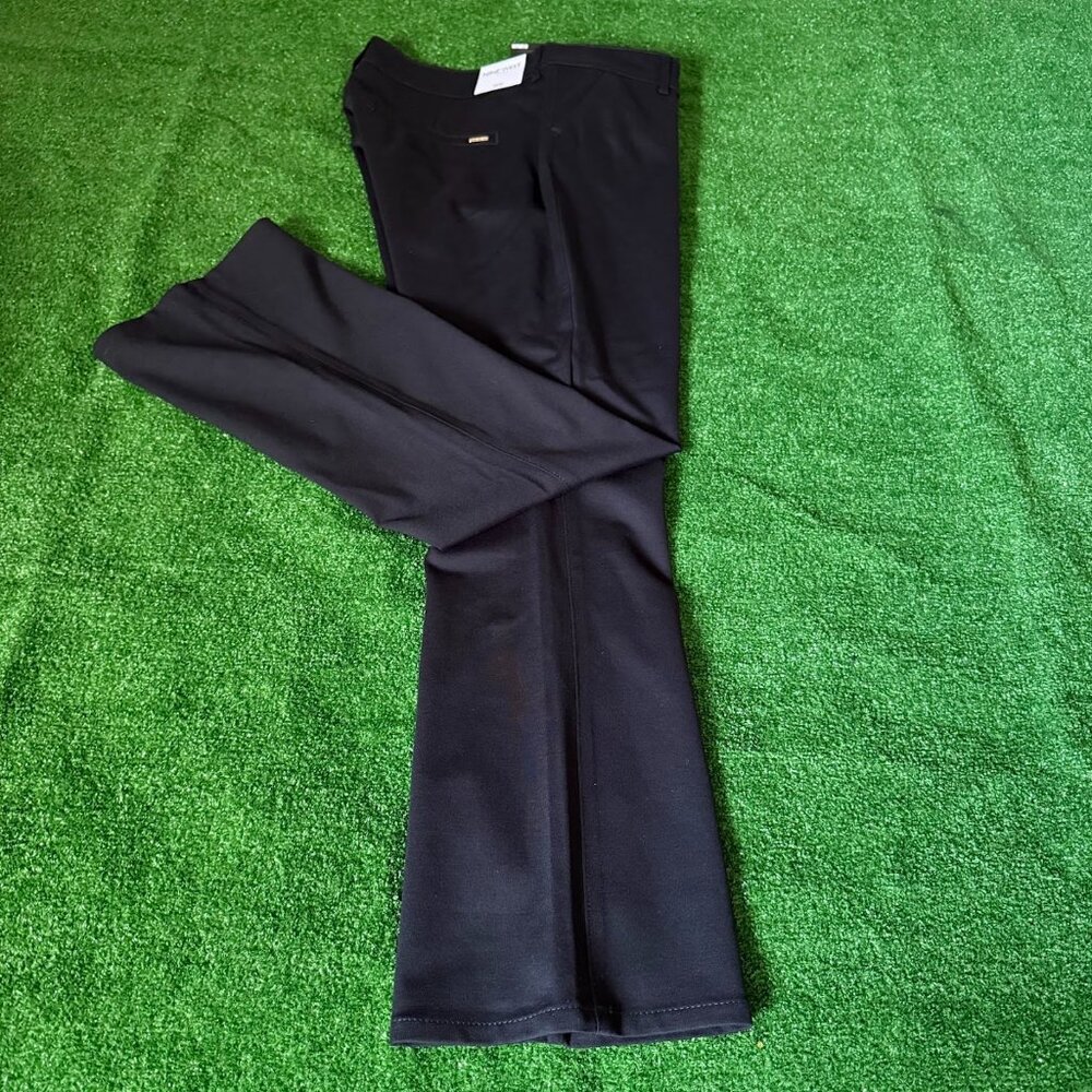 Nine West Magic Waist High-Rise Bootcut Slant Pocket Black Pants Plus 20W NWT